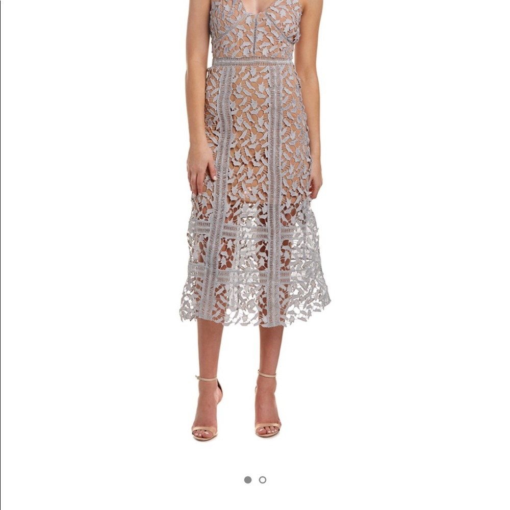 Few moda fairy midi dress lavender small.